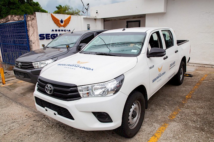 Veh&iacute;culo de ASUSA con rastreo satelital